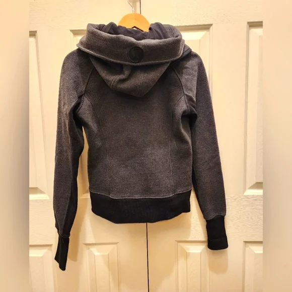🔥RARE -Lululemon Scuba Hoodie 🌟Detachable Hood🌟 Size-6 - NWOT 🍋🔥 - Picture 7 of 12